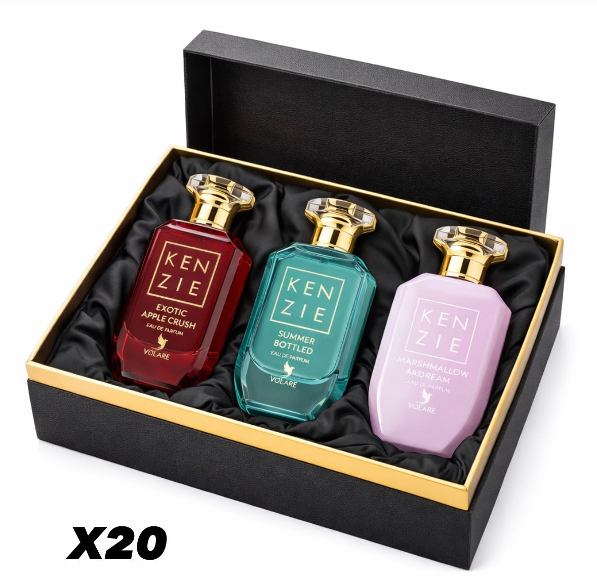 Lot de 20 Parfum Kenzie - (12,50€/l’u)