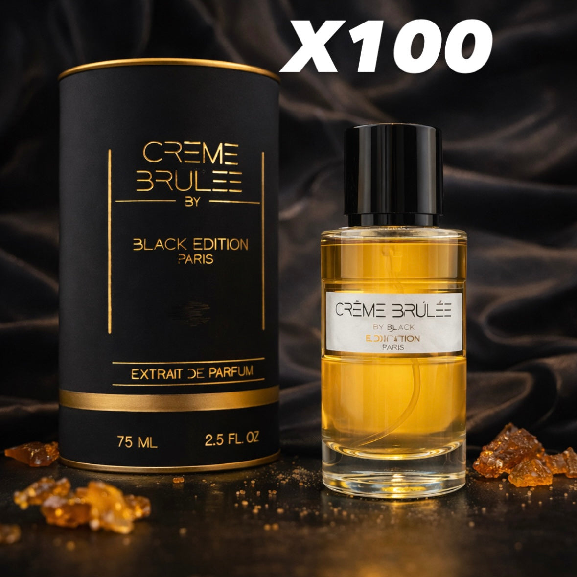 Crème brûlée - Lot de 100 parfums (6€/l’u)