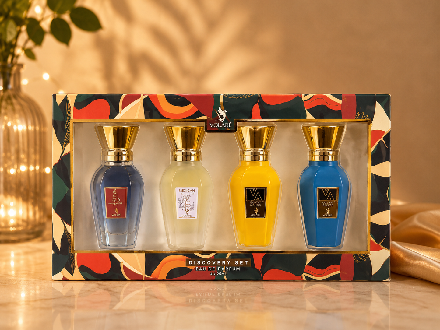 Volaré Coffret Découverte – 4 Parfums 25 ml