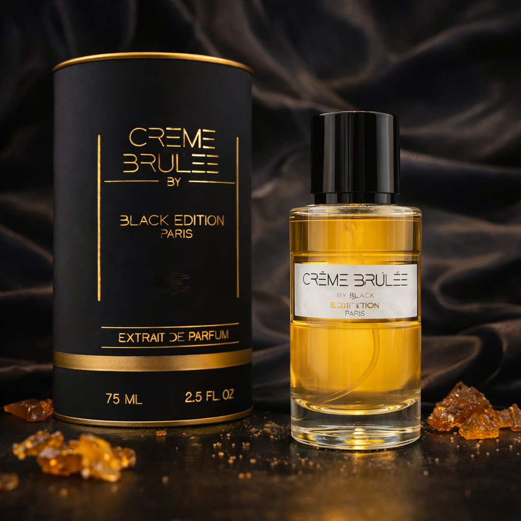 Crème brûlée - black édition