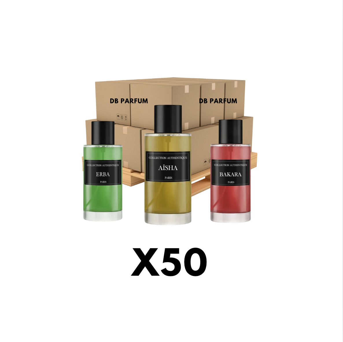LOT DE 50 PARFUMS