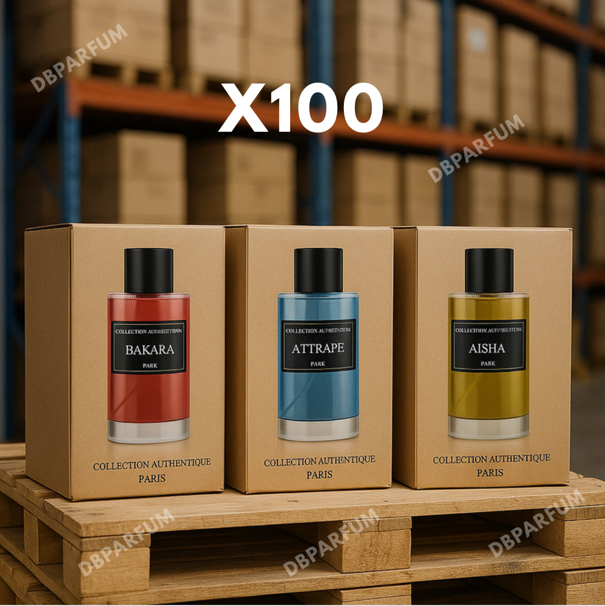 LOT DE 100 PARFUMS