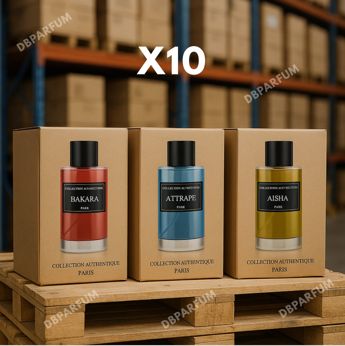 LOT DE 10 PARFUMS