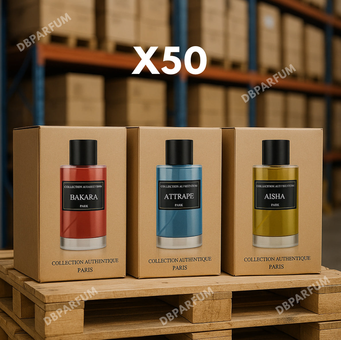 LOT DE 50 PARFUMS