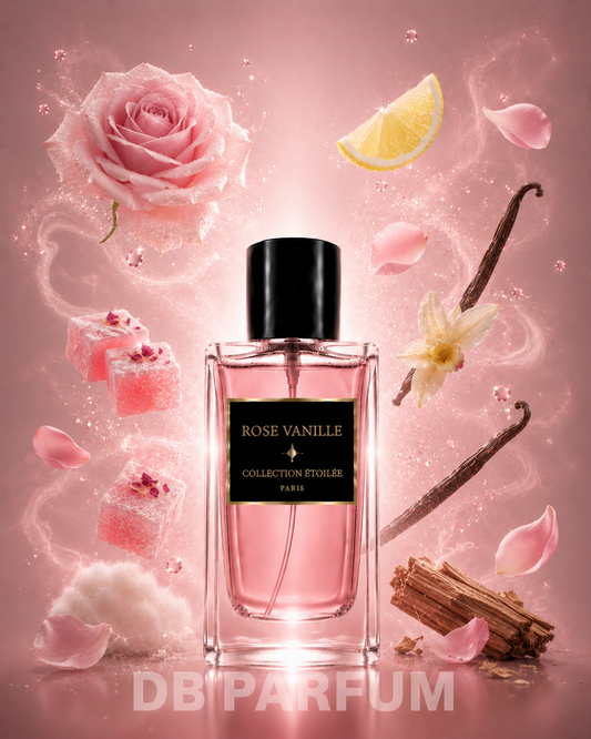 ROSE VANILLE - COLLECTION ÉTOILÉE