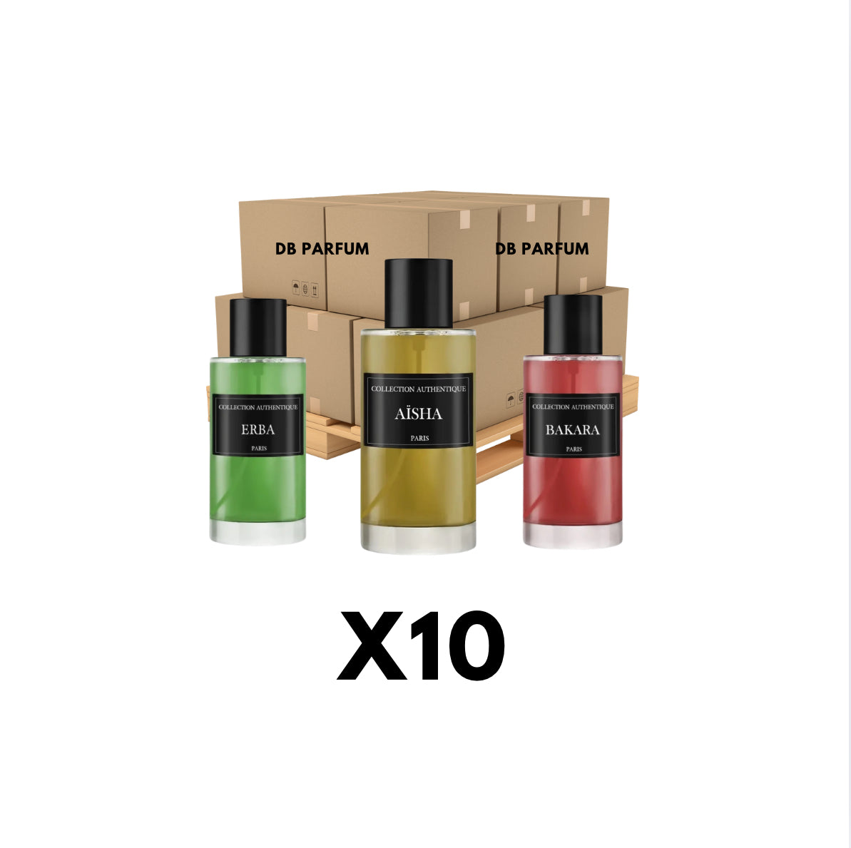 LOT DE 10 PARFUMS