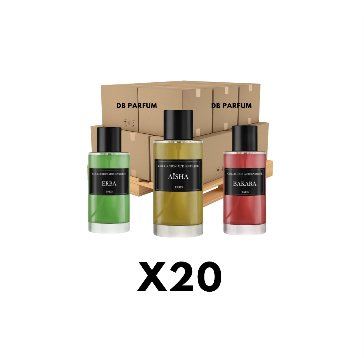 LOT DE 20 PARFUMS