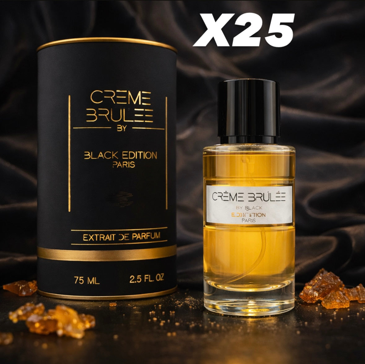 Crème brûlée - Lot de 25 parfums (7,50€/l’u)