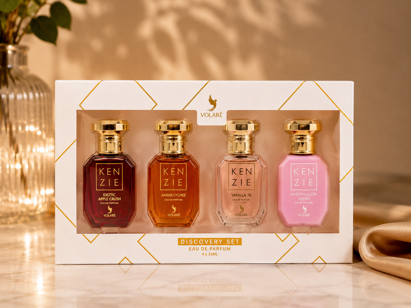 Kenzie Coffret Découverte – 4 Parfums 25 ml